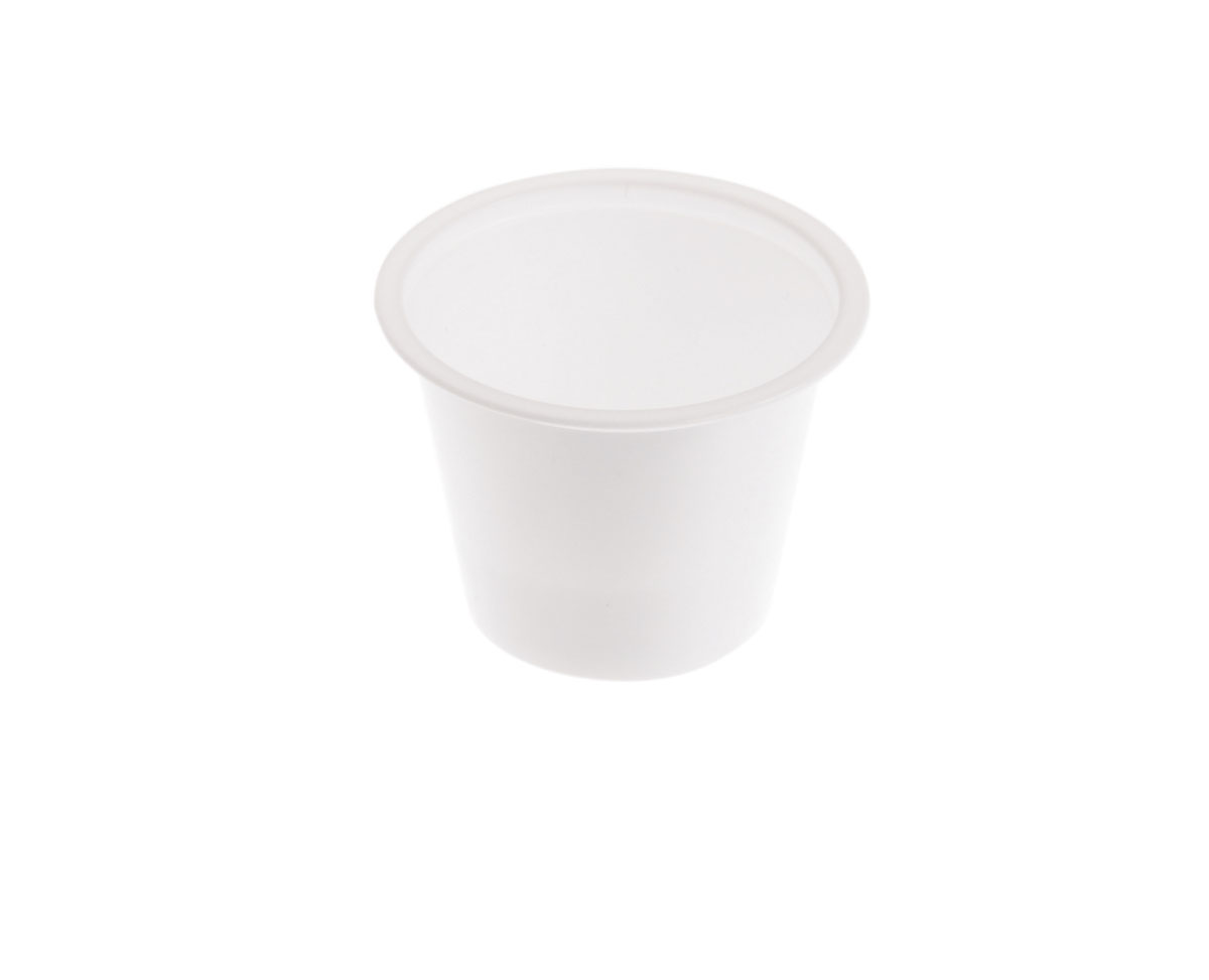 Plastic Souffle Cup,White Careway Wellness Center