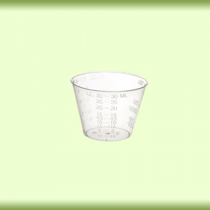 Disposable Plastic Graduated Medicine Cups