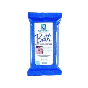 Comfort Bath Ultra-Thick Pre-Moistened Washcloths