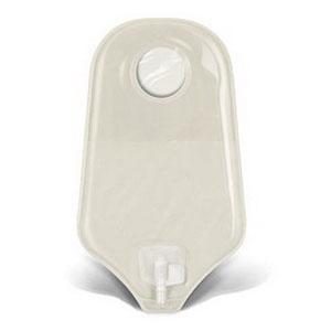 Two-Piece Urostomy Pouch with One Sided Comfort Panel and Accuseal Tap with Valve