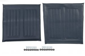 16" Wheelchair Seat & Back Upholstery Set,Blue