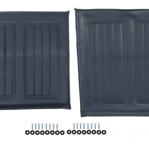 16" Wheelchair Seat & Back Upholstery Set,Blue